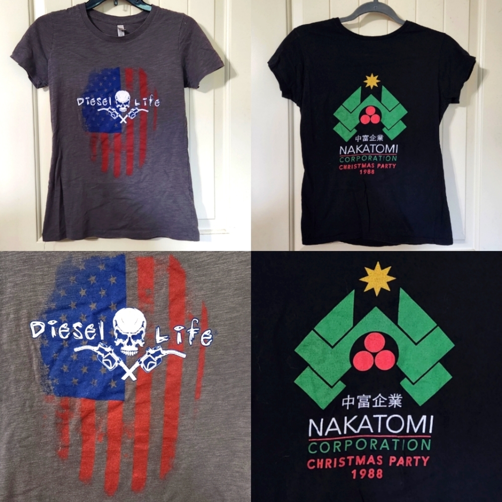 2 Graphic Tshirt Bundle